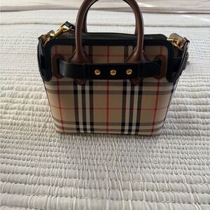 Burberry vintage check mini belt bag
